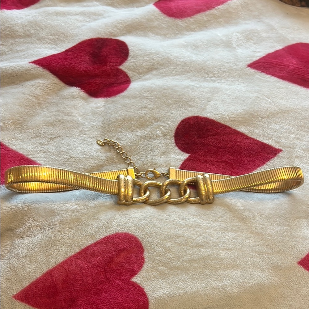 Zara Gold Chain Belt